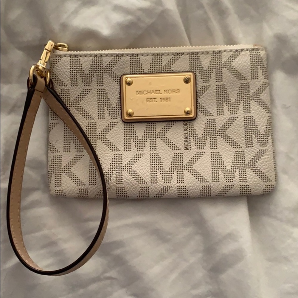 Michael Kors wallet with strap